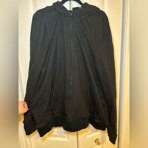 Harley-Davidson Men's Black Hoodie Jacket in Size 3XL